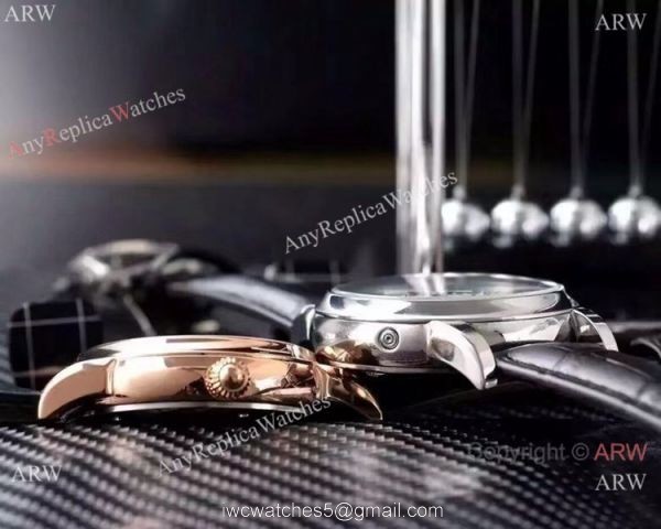 Patek Philippe Geneve Power Reserve Watches Rose Gold Case