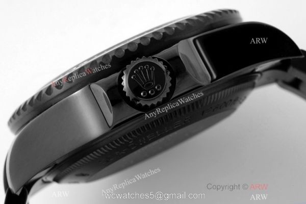 New! Swiss Replica Rolex Deepsea Dweller Blaken Limition Edition Watch 44mm
