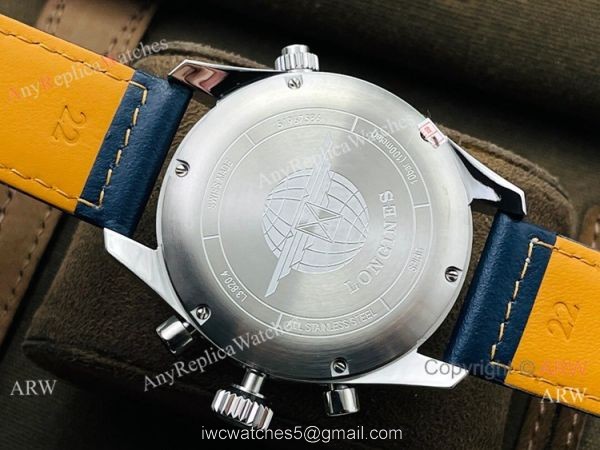 CF Factory 1:1 Replica Longines Spirit ETA 7753 Chronograph Watch Blue Face