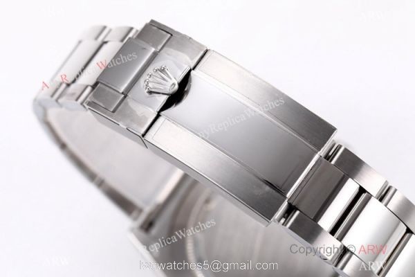 BL Factory Replica Rolex Daytona Rainbow Stainless Steel Watch Cal.4130 40mm