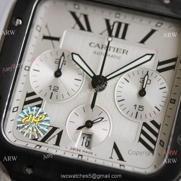 JH Swiss Grade Cartier Santos de Cartier Chronograph WSSA0017 Watch