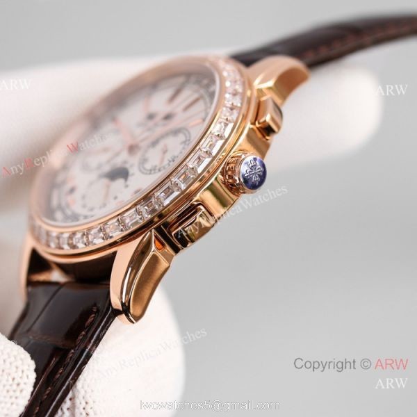 2021! JH Factory V2 Version Patek Philippe Grand Complication Copy Watch 5270J Rose Gold White Dial