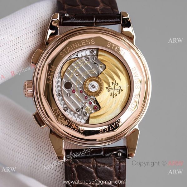 2021! Swiss Copy Patek Philippe 5270R Grand Complication JH V2 Version Rose Gold Watch
