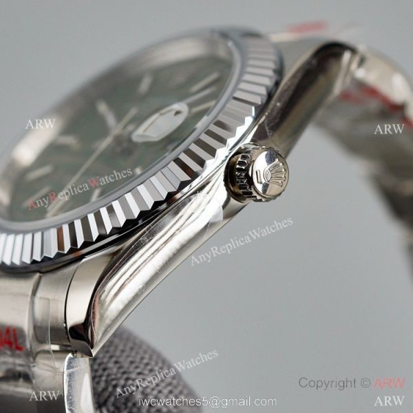 Rolex Datejust II 41mm Watch Stainless Steel Oyster Blue Palm Dial