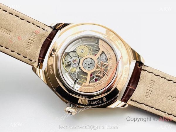 TW V2 Vacheron Constantin Fiftysix (day-date) 4400e watch Rose Gold White Dial 40mm