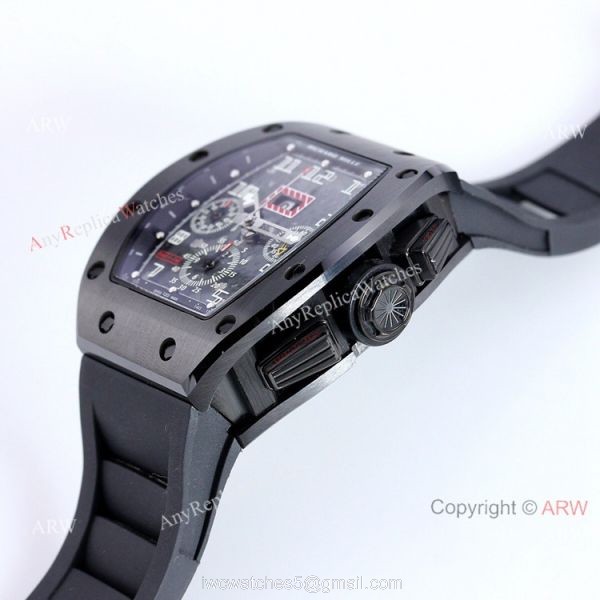 Best Copy Richard Mille RM 011-FM Chronograph Carbon Watch Automatic For Men