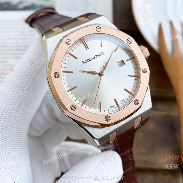 New Copy Audemars Piguet Royal Oak Citizen 8215 Watches Silver Dial