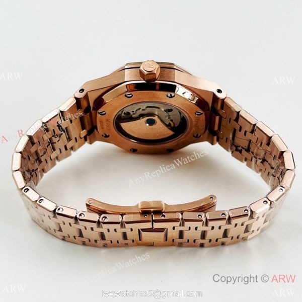 High Quality Audemars Piguet Rose Gold Royal Oak Blank Face Watch
