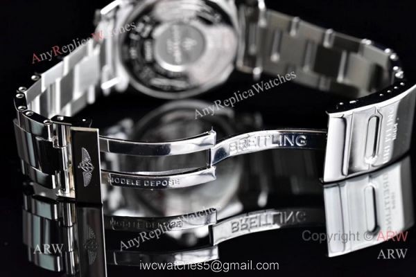 GF Factory Swiss Breitling Avenger II GMT GF 2836 Movement Watch Stainless Steel