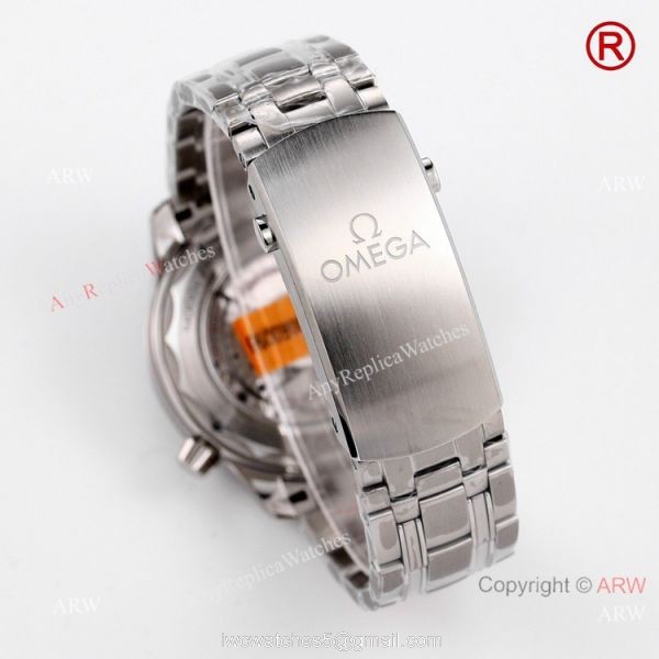 2021 New Swiss Grade OR Factory Omega Seamaster Diver 300m Watch Stainless Steel Black Ceramic Bezel