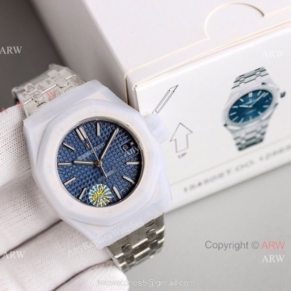 JH Factory Copy Audemars Piguet Royal Oak Women Cal.3120 Watch 37mm Gray Face