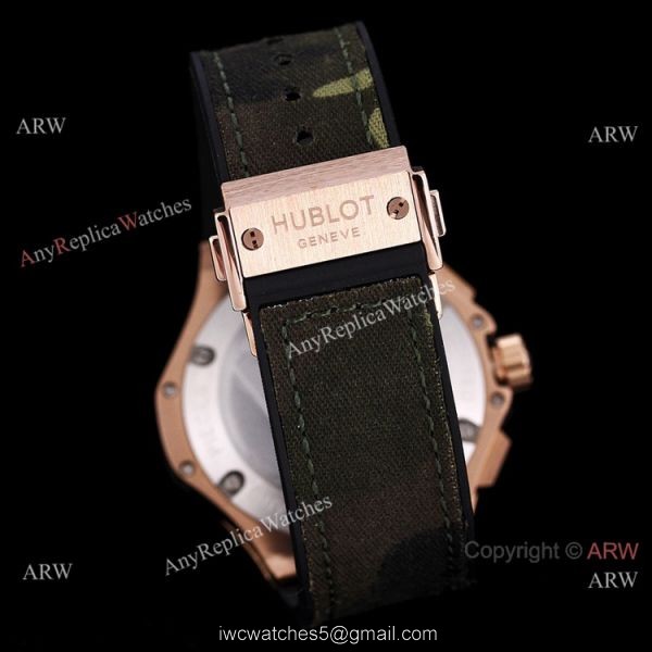 Japan Grade Copy Hublot Big Bang Tutti Frutti Camouflage Face Watch VK Chronograph