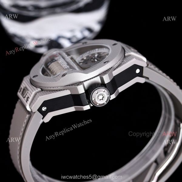 Black Hublot Big Bang MP-11 3D Carbon Knockoff Watch For Men