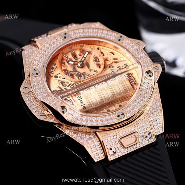 High Quality Replica Hublot Big Bang MP-11 Watch With Diamonds 45mm