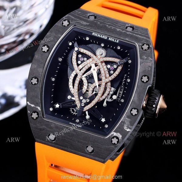 Knockoff Richard Mille Tourbillon RM019 Natalie Portman Automatic Watch For Men