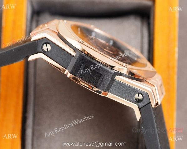 Z Factory Copy Hublot Big Bang Sang Bleu Watch Rose Gold Citizen Movement