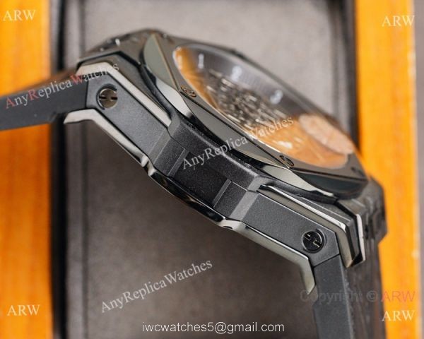 Z Factory Swiss Copy Hublot Sang Bleu Citizen Watch 45mm Solid Black
