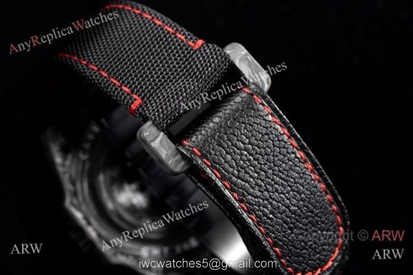 2021 New Rolex DiW Forged Carbon GMT-Master II Custom Wrist JH Factory Cal.3186 Red Version