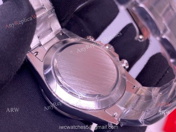 Best Noob Rolex Daytona Pink Dial Stainless Steel Watch 4130 Replica