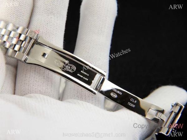 2021 Replica Rolex Datejust 36 Silver Jubilee 2021 Motif Dial Watch