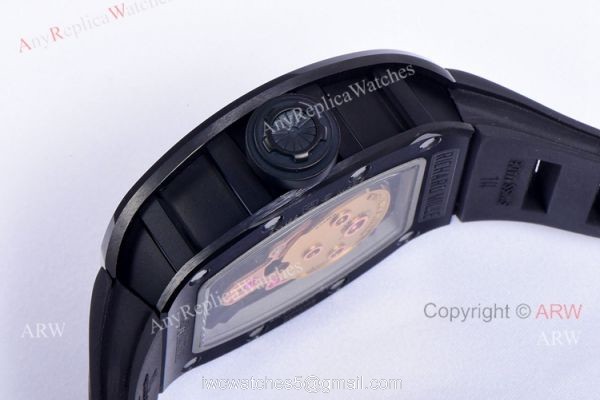JB Factory Richard Mille Skull Watch RM52-01 Tourbillon Dial Best Copy