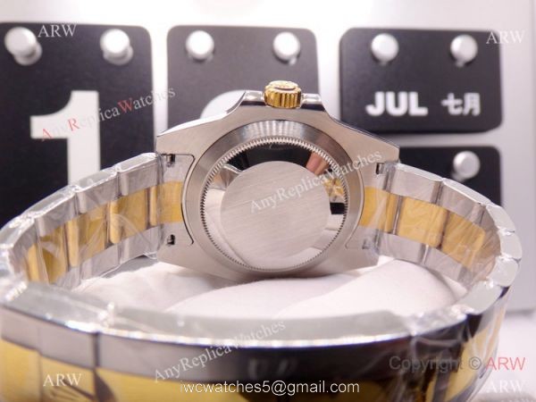 Pre-Owned AAA Replica Rolex Submariner Noob Swiss 3135 Two Tone Blue Watch 40mm