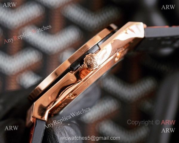 Best Quality Copy Hublot Classic Fusion Skeleton Rose Gold Watches