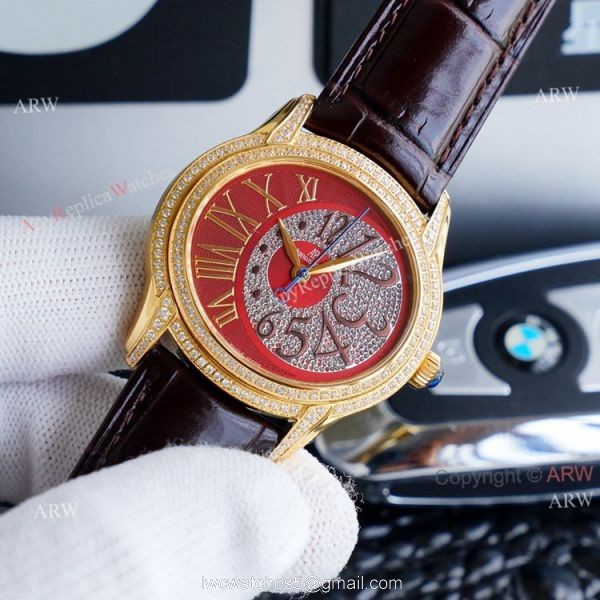 Swiss Quality Replica Ladies Audemars Piguet Millenary 77303bc Automatic Watch With Diamonds