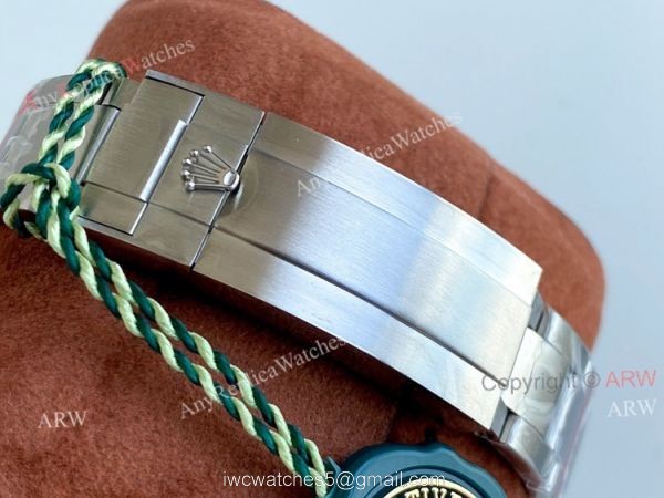 New TBLACK Rolex GMT-Master II Revenge White Face Stainless Steel Asia 2836 Replica Watch