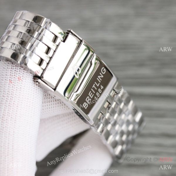 Swiss Breitling Premier BLS A7750 Blue White Dial Watch AAA Replica