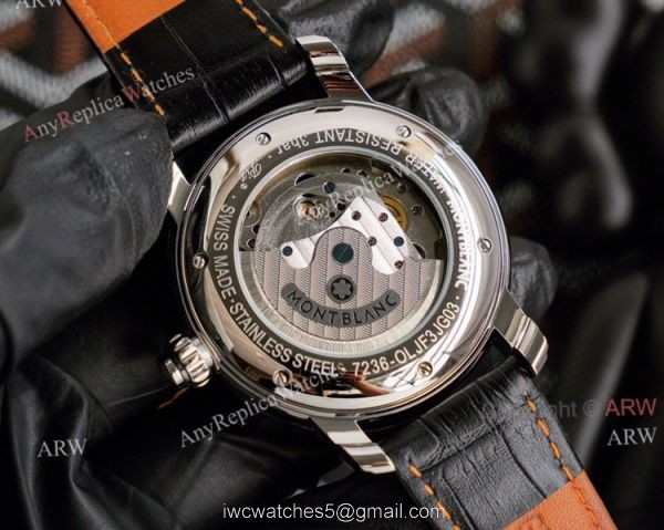 White Face Montblanc Tourbillon Geosphere Watch Replica For Men Size 42mm