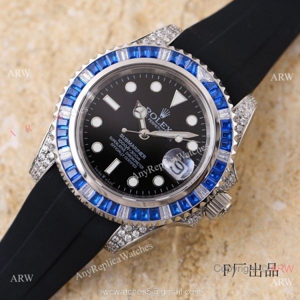 Swiss Quality Rolex Submariner Citizen 8215 Watch Bucherer Blue Dial