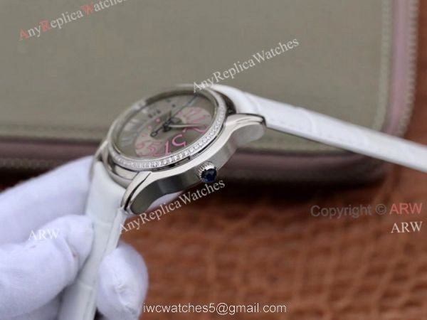 Swiss Quality Replica Audemars Piguet Millenary Stainless Steel Diamond Watch