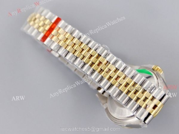 (EWF) 1:1 Superclone 2-Tone Rolex Datejust 31 Jubilee Diamond Dial Watch