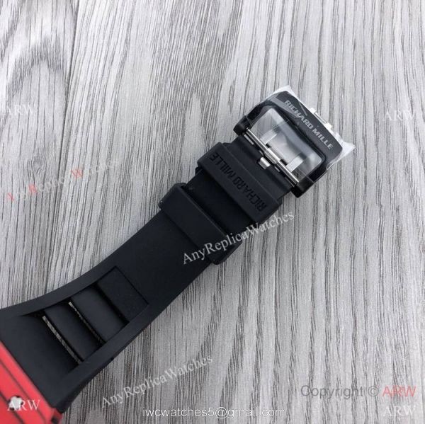 JB Factory Swiss Richard Mille RM 052-01 Tourbillon Skull Watch Red Version