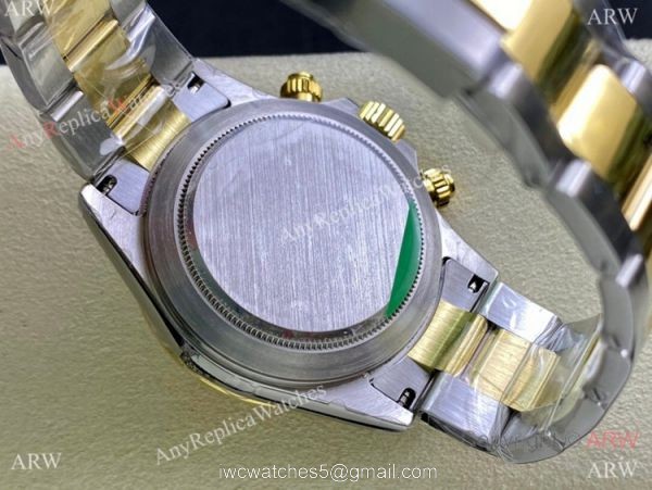 Highest Quality Rolex Daytona JH Factory Clone 4130 Watch Two Tone Arabic Markers