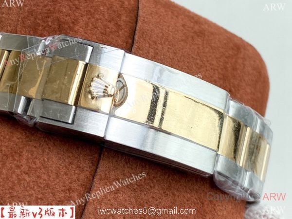 Copy Rolex Daytona A-7750 Chronograph Watch Two Tone 40mm