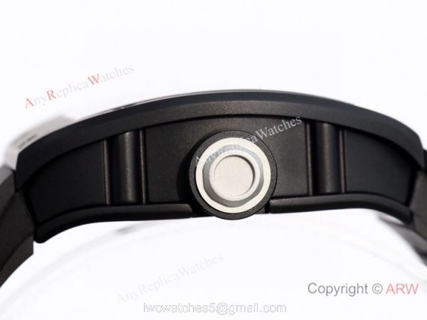 Super Clone Richard Mille RM001 Real Tourbillon JB Factory Black PVD Watch