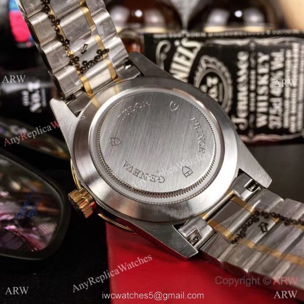 Tudor Geneve m12510 Copy Watches Two Tone Champagne Dial