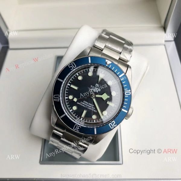 GD Factory Tudor Heritage Black Bay m79230b Watch Citizen 8215 Blue Bezel