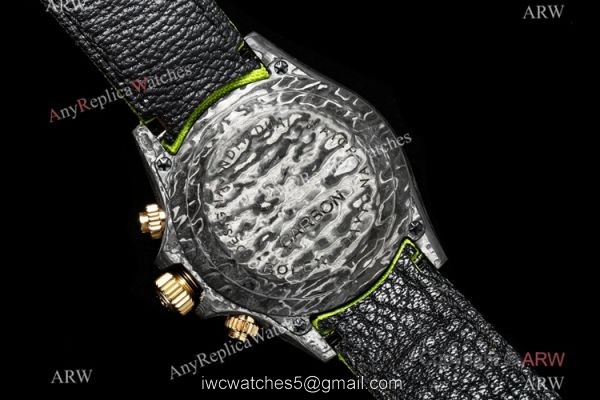NEW! Super Clone TW Rolex DIW Daytona 7750 Watch NTPT Carbon Green Dial 40mm