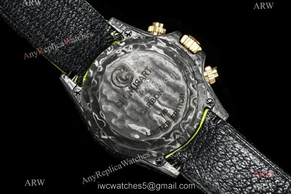 NEW! TW Factory Rolex DIW Cosmograph NTPT Carbon Daytona 7750 Watch Fluorescent Green Fabric Strap