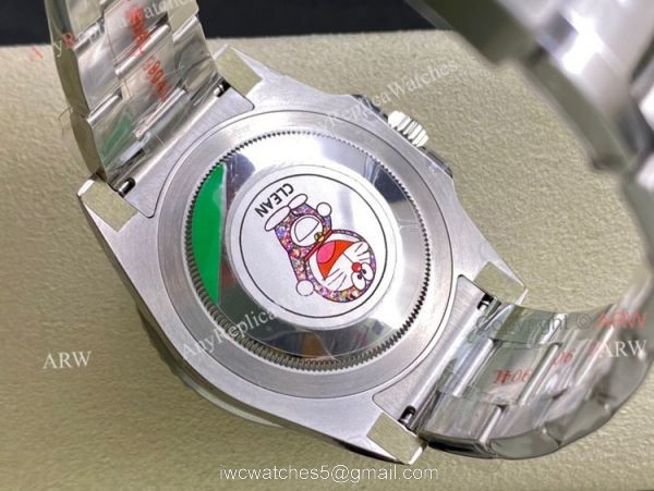 Clean Factory Super Clone Rolex Gmt Master ii Pepsi 3186 Movement Black Dial Watch