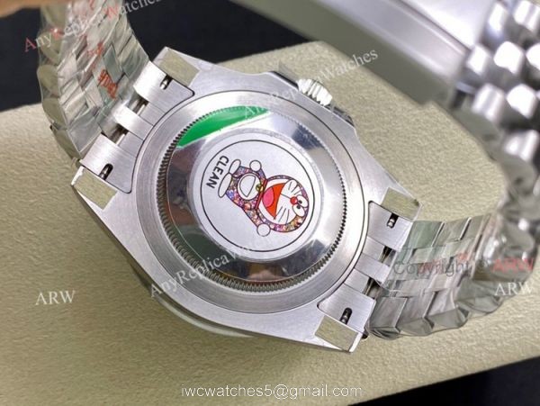 Clean Factory Rolex GMT Master ii Pepsi Jubilee Bracelet Swiss 3186 Replica Watch