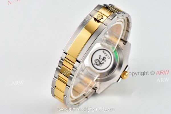 Clean Factory Rolex 116613 LB Rolex Smurf Submariner Stainless Steel Gold Superclone Watch
