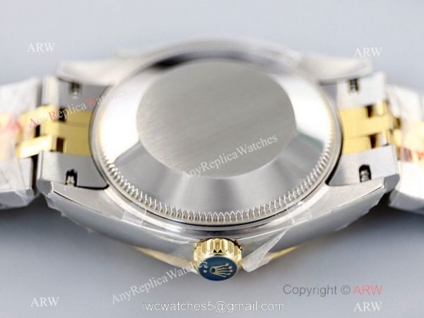 (EW)Swiss Clone Rolex Datejust 31mm Olive Green Jubilee Watch 2-Tone Case