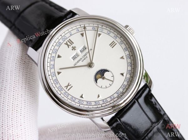 TWS Factory Swiss Replica Vacheron Constantin 3100v Historiques Calendrier Complet 1948 Watch White Dial