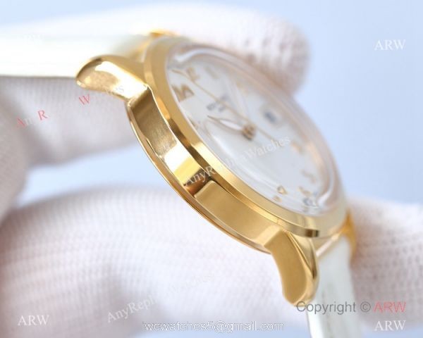 Swiss 9015 Patek Philippe Calatrava Replica Watch Yellow Gold Case