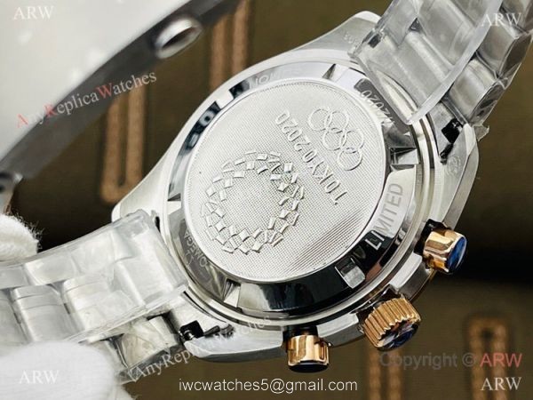 2021 New! Swiss Omega Speedmaster 7750 Watch Green Bezel Stainless Steel