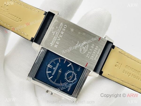 (ANF ) Grade 1A Replica Jaeger-LeCoultre Reverso Classic Large Duoface Small Second Watch 29mm White Dial